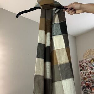 Plaid Scarf in Earth Tones